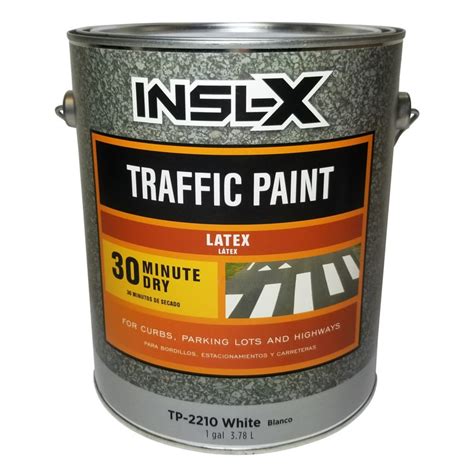 white traffic paint